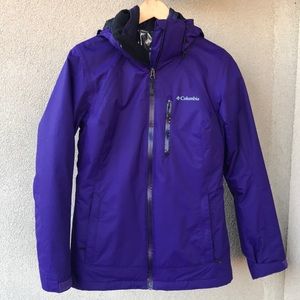 Columbia 3 in 1 winter coat size small